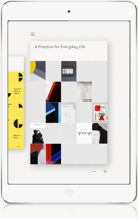 Curator visual portfolio: presenting graphic design studio APFEL, A Practice For Everyday Life (London, UK)